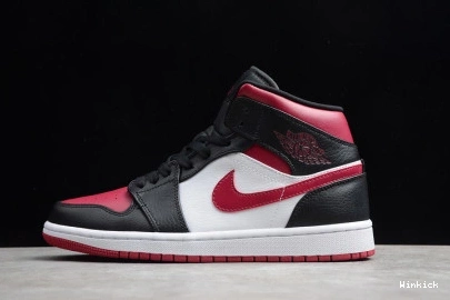 JORDAN MID BRED 1 TOE 554724-066 AIR 0917